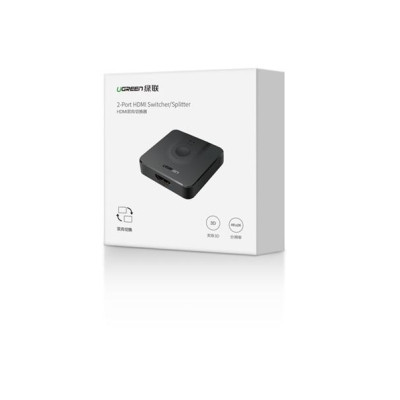 Ugreen UG50966CM217TK Bộ gộp HDMI 2 vào 1 chuẩn HDMI 2.0 - HÀNG CHÍNH HÃNG