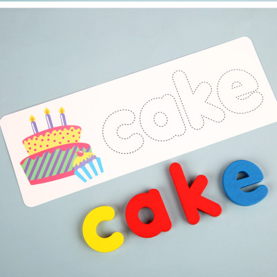 Đồ chơi ghép hình đánh vần chữ tiếng anh cho bé - làm quen tiếng anh cho bé từ 3 tuổi