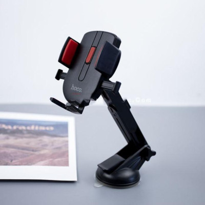 Giá Đỡ Điện Thoại Thông Minh Hoco CAD01 Hít xe hơi xoay 350 độ Hàng Chính Hãng 