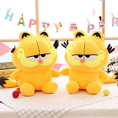Gấu bông mèo vàng Garfield siêu dễ thương hài hước (25cm) mèo béo siêu quậy Garfield đáng yêu hàng cao cấp