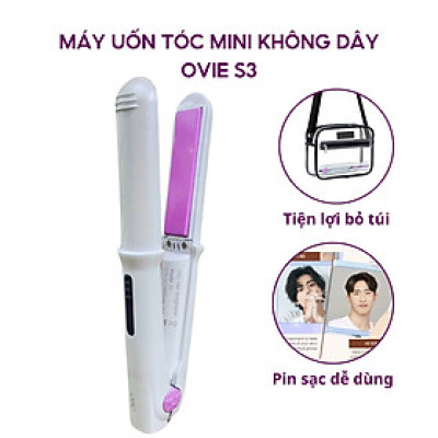 Máy kẹp phồng, duỗi tóc mini Enchen, ép tóc, uốn cúp xoăn lọn đa năng