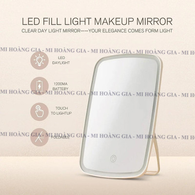 Gương trang điểm để bàn có đèn LED Xiaomi Jordan Judy NV026 - Hàng Chính Hãng
