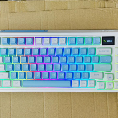 [Mới, hàng chính hãng] Bàn phím cơ FL-Esports CMK75SAM Lake Placid Blue/Desert Grey