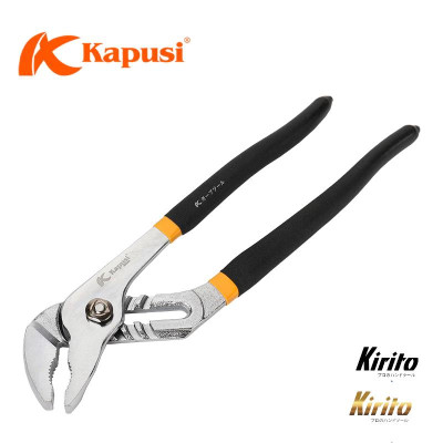 Kìm mỏ quạ cao cấp Kapusi kích cỡ 10 12 inch chất liệu thép CR-V, kìm mỏ quạ vặn đai ốc đa năng