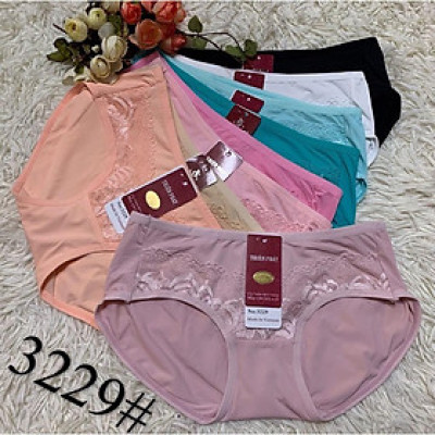 Combo 10 quần lót phối ren thun lạnh cao cấp ( từ 50kg-65kg)