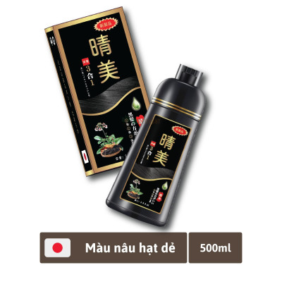 Dầu Gội Phủ Bạc Thảo Dược Komi Nhật Bản [Chai 500ml]
