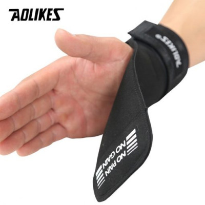 Găng tay tập gym AOLIKES 7639 hở mu bảo vệ lòng bàn tay sport wrist band