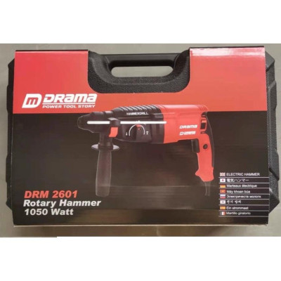 (LOẠI 1) Máy Khoan Đục Bê Tông DRAMA 1350W,  3 Chế Độ 2 - 26 Cam kết 100% Ruột Đồng Máy Khỏe Chạy Êm Bền
