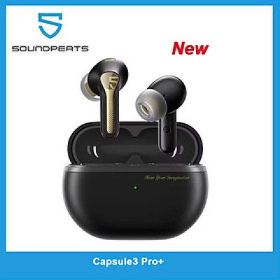 Tai nghe True Wireless SoundPEATS Capsule 3 Pro+ Loa kép xMEMS LDAC Bluetooth 5.3 - Hàng Chính Hãng