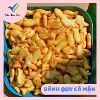 Bánh Cá Mặn Viettin Mart 250g