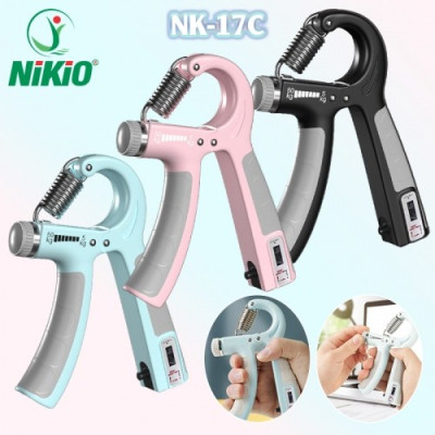 Kìm tập cơ tay chữ A có đếm số Nikio NK-17C - Điều chỉnh lực từ 5kg đến 60kg