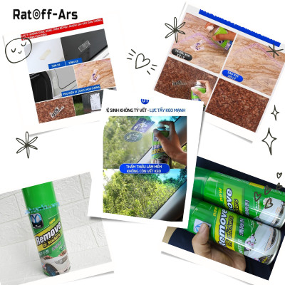 Chai xịt tẩy keo 3m, băng dính, nhựa đường