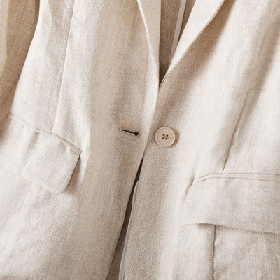 [SẴN HÀNG] Áo khoác blazer nữ trơn tay lỡ khóa ngoài phong cách  hàn quốc Bz11