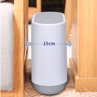 Thùng Rác Thông Minh Nhấn Nắp 10Lít 3 Ngăn Chống Đổ Kín Mùi Cao Cấp - Phóng Cách Hiện Đại - Chất Liệu ABS Cao Cấp Chính Hãng MINIIN