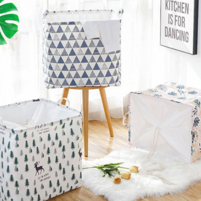 Túi Bạt Đựng Quần Áo, Chăn Mền, Túi Chăn 100L Chống Thấm Nước - Sọt Đựng Đồ Gấp Gọn Cỡ Đại 50x40x50cm - Hàng Chính Hãng