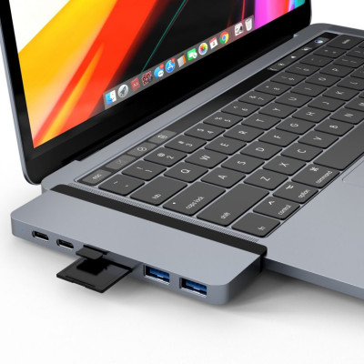 CỔNG CHUYỂN HYPERDRIVE DUO 7-IN-2 (VERSION 2) HDMI 4K60HZ WITH CABLE USB-C HUB FOR MACBOOK/IPADPRO/LAPTOP/SMARTPHONE - HÀNG CHÍNH HÃNG - HD28C