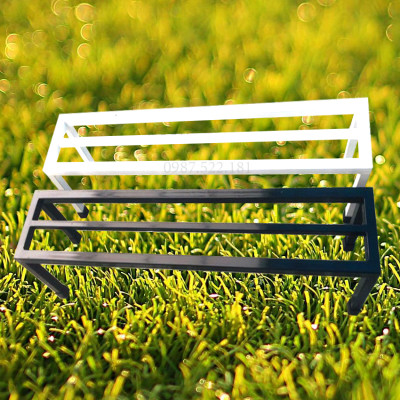Kệ sắt kê chậu cây Dài 50 cm.Rộng 15-20-25cm Cao 10-15-20cm.hộp thép 20 x 20 mm ( Hàng Chính Hãng )