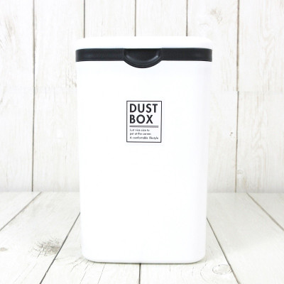 Thùng rác nhựa mini Yamada Dust Box + 01 Bộ chổi & xẻng hót rác Mini Echo Metal - Hàng nội địa Nhật Bản (Giao màu ngẫu nhiên)