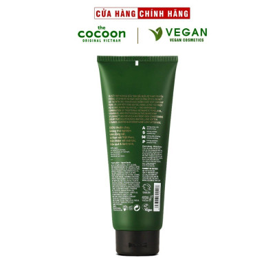 Dầu xả bưởi Pomelo dạng TUÝP Cocoon 310ml giảm gãy rụng làm mềm tóc thuần chay