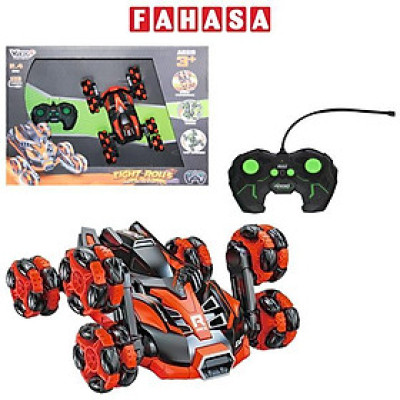 Đồ Chơi Siêu Xe Nhện Tinh 8 Bánh Điều Khiển Từ Xa - Vecto VT955191/OR - Màu Cam