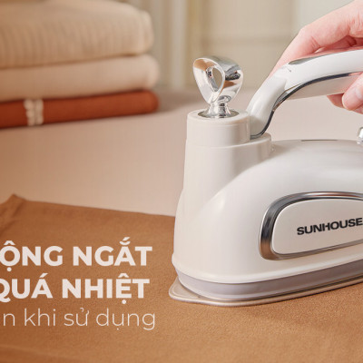 Bàn là hơi nước cầm tay Sunhouse SHD2175 (1000W) - Hàng chính hãng