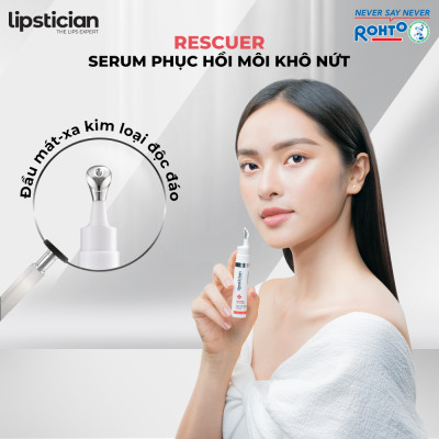 Serum dưỡng môi, phục hồi khô nứt Lipstician Lip Serum Rescuer 9g