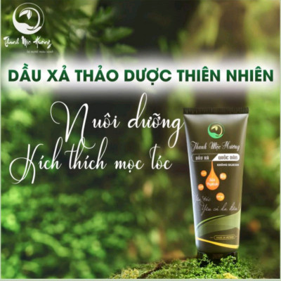 Combo dầu gội & dầu xả Thanh Mộc Hương ngăn rụng tóc kích thích mọc tóc sạch gàu nấm ngứa 350ml