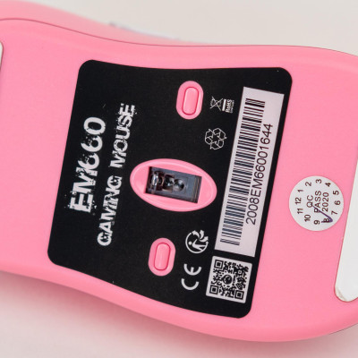 Chuột chơi game E-DRA EM660 FPS Pro Pink - Hàng chính hãng