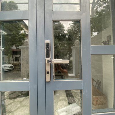 Khóa thông minh chống nước cửa nhôm xingfa, cửa sắt DEMAX SL501 AG