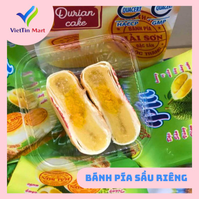 Bánh Pía Đậu Xanh Sầu Riêng Trứng Túi 4 Bánh