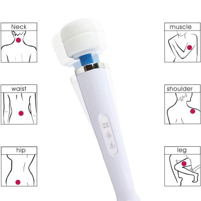 Máy massage HV280 đa năng giúp cơ thể giảm mệt mỏi giảm stress (LOẠI PIN SẠC GIỐNG HÌNH ĐẠI DIỆN) (Hàng Nhập Khẩu) (Xả Kho)