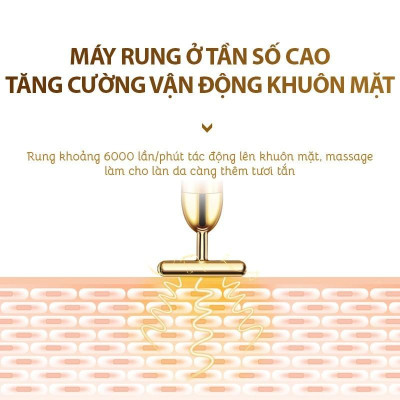 Máy massage mặt cầm tay mini làm thon gọn khuôn mặt, tạo hình V-line, massage Loại Xịn Có sẵn Pin chống thấm nước