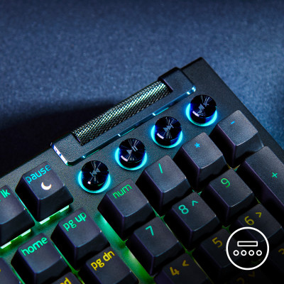 Bàn phím vi tính Razer BlackWidow V4 (Hàng chính hãng)