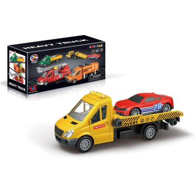 TOYSTAR - 666-66P Mô hình Xe kỹ thuật: Xe cứu hộ thành phố (33x13x18cm)