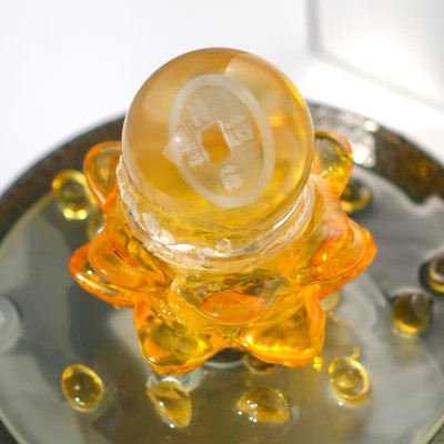 Thác Nước Phong Thủy Ngọc Cát Tam Tài Trang Trí Decor Phòng- Art house_ Hàng chính hãng