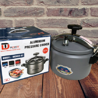 Nồi áp suất RAIKA 4L Đạt Tường có đáy từ – RKNAS-01 – Hàng chính hãng - Màu xám