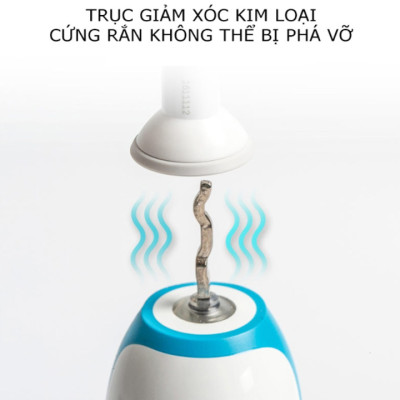 Bàn chải đánh răng điện Philips HX3216/01 tích hợp 3 chế độ làm việc thông minh - Hàng Nhập Khẩu
