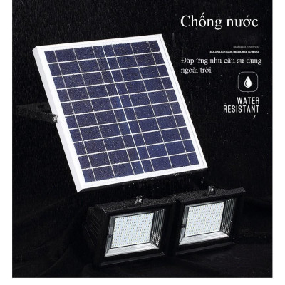 ĐÈN NĂNG LƯỢNG MẶT TRỜI 100W - 180W - 80W - 60W - 45W  SOLAR LIGHT - ĐIỀU KHIỂN TỪ XA - PIN SẠC TRỌN DỜI - D1147