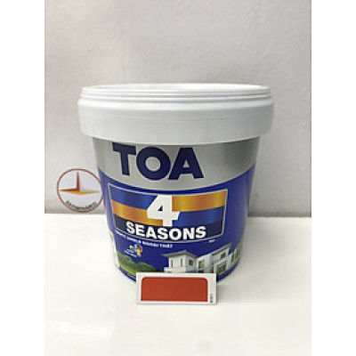 Sơn phào chỉ trong và ngoài nhà Toa 4 Seasons Tropic Shield màu D- 8061_1L