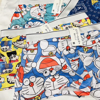 QUẦN SỊP ĐÙI DORAEMON TỪ 30-85KG THUN LẠNH DÀNH CHO NAM