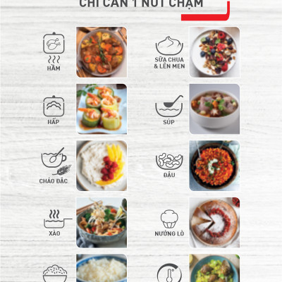 Nồi áp suất điện đa năng Tefal Speedy Cook 5L CY222D68 - Hàng chính hãng