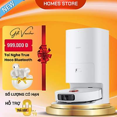 Robot Hút Bụi Lau Nhà Xiaomi Mijia Omni Kết Nối App Giặt Giẻ Sấy Khô Đổ Rác, Khử Khuẩn UV - Nhập Khẩu