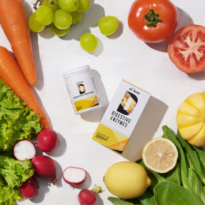 Combo Thực Phẩm Bảo Vệ Sức Khỏe  KUDOS PROBITICS + KUDOS DIGESTIVE ENZYMES (30 viên/hộp)