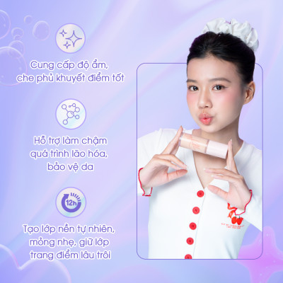 Kem Lười - Kem Dưỡng Trang Điểm myKella Nâng Tone Da, Che Phủ Hoàn Hảo, Dưỡng Da Bóng Khỏe & Phù Hợp Với Mọi Loại Da - Glass Skin Tinted Moisturiser 30ml