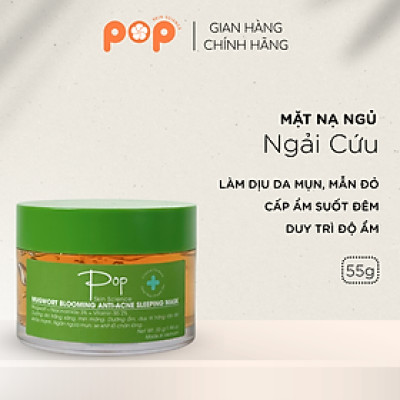Mặt Nạ Ngủ Ngải Cứu Ngừa Mụn Sáng Da POP