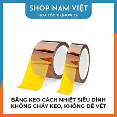 Băng Keo Cách Nhiệt, Chịu Nhiệt Độ Cao, Dán Pin và Mạch Điện Tử