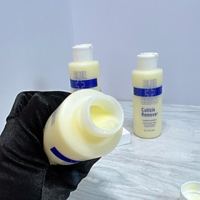 Nước Mềm Da Cao Cấp Blue Cross  177ml Chai Lỏng Vàng Làm Nail, Trắng Vàng Không Ngâm Nước Phá Gel Women