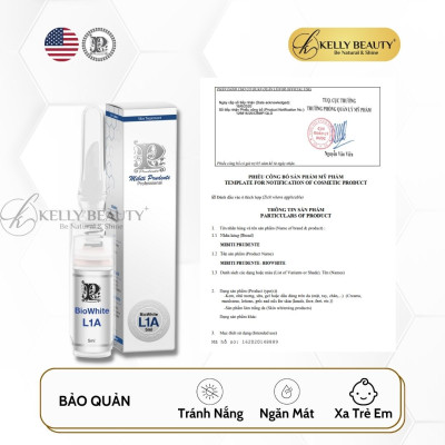 Son Khử Thâm Dưỡng Hồng Môi Mibiti Prudente Biowhite L1A | Kelly Beauty