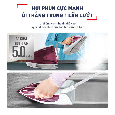 Bàn là hơi nước Tefal SV6110E0 Hàng chính hãng