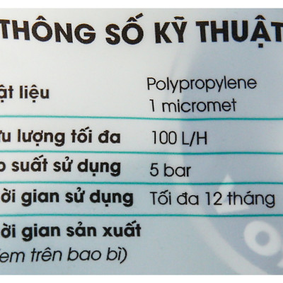 Lõi Lọc Thô Số 3 Karofi Smax Pro V 3 - Hàng Chính Hãng